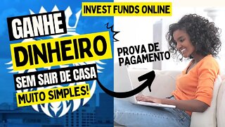 Invest Funds Online - Mais um saque de $35.00, essa já é a 21ª PROVA DE PAGAMENTO!