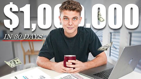 ZERO TO A MILLION DOLLARS IN A MONTH