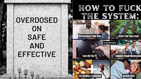 👀🤔👀Overdosed on Safe & Effective vs. How to F#ck The System!!!👀🤔👀