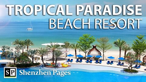 Tropical paradise in China; InterContinental Dameisha Beach Resort hotel