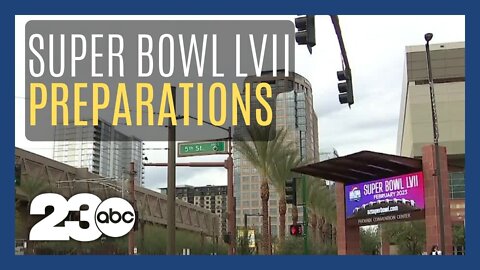 Phoenix, AZ prepares for Super Bowl LVII