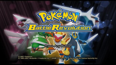 Pokémon Battle Revolution (Wii) Chill Stream 2