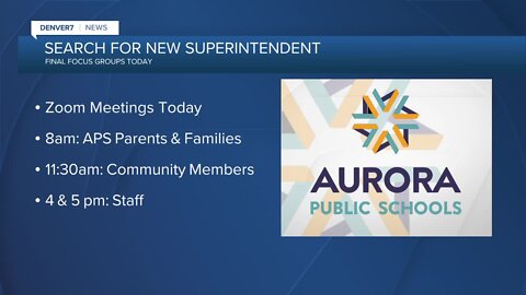 Final day for APS Superintendent focus groups