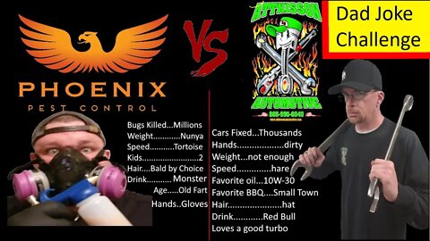 Dad Joke Challenge: Phoenix Pest Control VS Attkisson Auto #whatbugsme