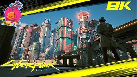 Cyberpunk 2077 - MAX SETTINGS 8k Resolution Ray Tracing PC Graphics! Night City Free Roam Gameplay