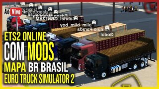 🔴 ETS2 1.44 MULTPLAYER COMBOIO DOS BAUZEIRO MAPA BR BRASIL EURO TRUCK SIMULATOR 2 1.44