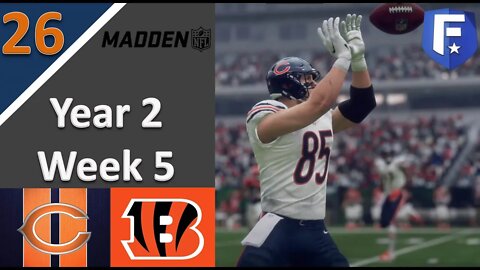 #26 Judge vs Burrow l Madden 21 Chicago Bears Franchise