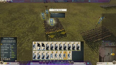 Poncho Villa Streams Total War Rome 2 Radious Mod Multiplayer Battles 2022-06-02