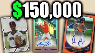 10 SUPER RARE BASEBALL CARDS WORTH A TON OF MONEY - BUY BASEBALL CARD PACKS NOW!!