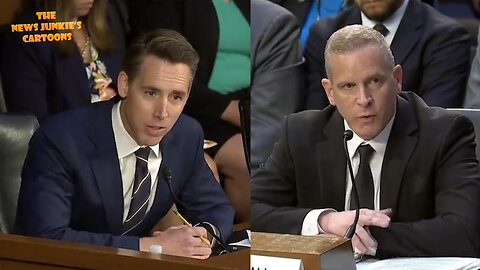 Sen. Hawley on docs about Biden's money from Ukraine: "Is it classified?" FBI: "It's not classified." Hawley: "Why don't you just release it?" FBI: " It contains sensitive information."