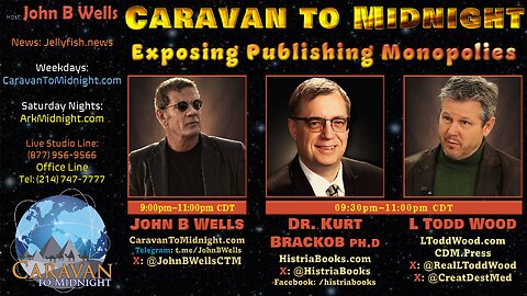 Exposing Publishing Monopolies - John B Wells LIVE