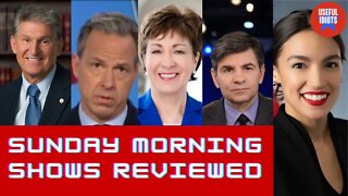 AOC, Jake Tapper, Manchin: Sunday Morning Shows