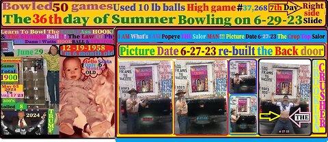1900 games bowled become a better Straight/Hook ball bowler #159 with the Brooklyn Crusher 6-29-23