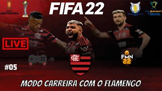 FIFA 22 | Modo carreira no FLAMENGO! Jorge jesus voltou! #05