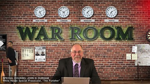 SPECIAL COUNSEL, JOHN "THE PUNISHER" DURHAM | BACK TO THE WAR ROOM