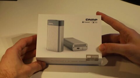 QNAP QNA-T310G1S Thunderbolt 3 USB-C to SFP+ 10gbe Adapter Unboxing