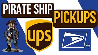 Free USPS and $4 UPS Pickups with PirateShip for Amazon and Ebay Sellers