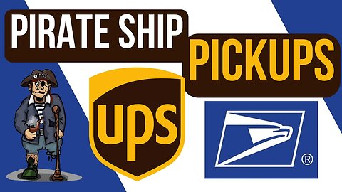 Free USPS and $4 UPS Pickups with PirateShip for Amazon and Ebay Sellers