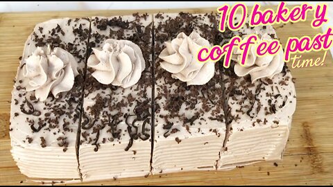 10 Min Bakery Coffee Chocolate Pastry 🎂