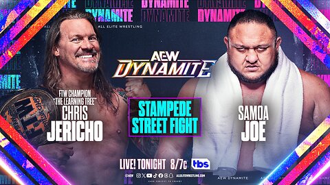 Samoa Joe vs. Chris Jericho: Stampede Street Fight Chaos! #shorts