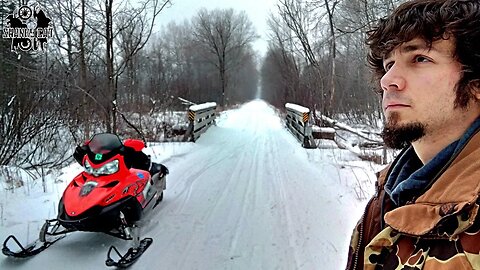 Crossing WI County Lines | Solo Snowmobile Adventure