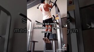 Sabes que Estás Madurando en el Gimnasio Cuando... ⚖️