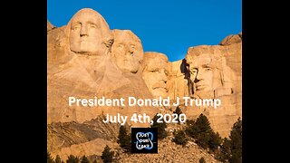 President Trump Mount Rushmore Speech - July 4th, 2020