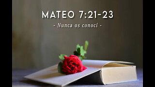 Mateo 7:21-23