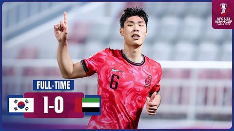 HIGHLIGHTS | Korea Republic 1 - 0 United Arab Emirates AFC U23 2024
