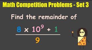 Math Competition Problems - Set 3