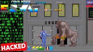 E-SWAT: CYBER POLICE (ARCADE) [HACKED GAMEPLAY PLAYTHROUGH LONGPLAY]