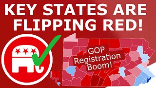 GOP Registrations BOOM in KEY 2024 States!