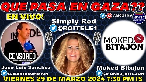 QUE PASA EN GAZA? 🚨ENTRA y PARTICIPA 🚨 #rumble #viral #mc21n