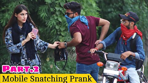 Mobile Snatching Prank In Public