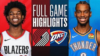 Game Recap: Thunder vs Trail Blazers 111 - 109