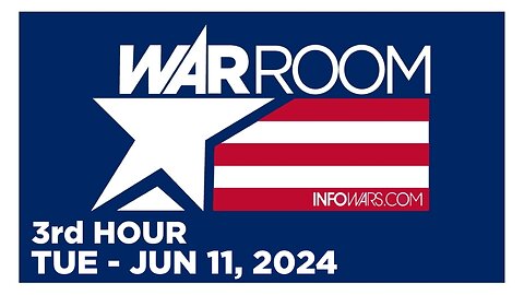 WAR ROOM [3 of 3] Tuesday 6/11/24 • LILLY GADDIS TRIGGERS WOKE MOB, News, Reports & Analysis