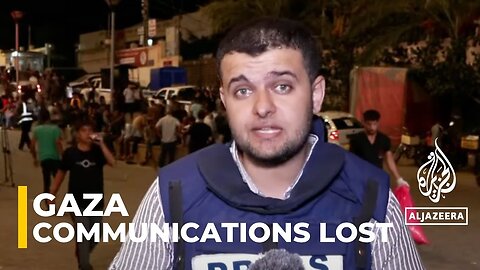 Gaza Communications Lost And Bombardments Everywhere by Al Jazeera