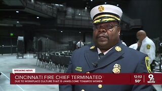 Cincinnati Fire Department chief fired for workplace culture toward women
