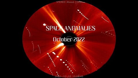 Anomalies around the Sun, October 2022