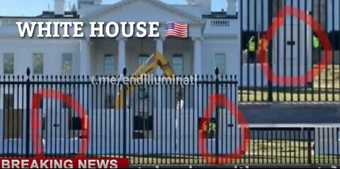 What is the White House preparing for? Walls with gun portals? Zombies?