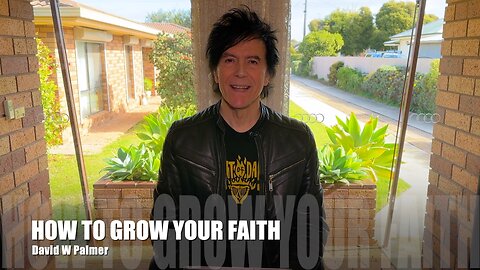 "FAITH 4, How to Grow Your Faith" - David W Palmer (2023)