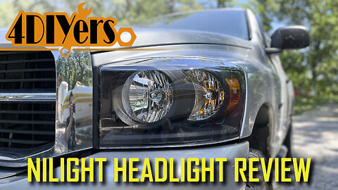 Review: Nilight 2006 2009 Dodge Ram Custom Black Headlights