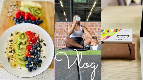 PR UNBOXING - VANA NATURALS | GYM DAY | HEALTHY FRUIT BOWL BREAKFAST | BARNER BRAND GLASSES UPDATE