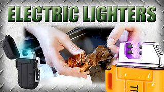 Can Electric Plasma Arc Lighters Start a Campfire in an Emergency?