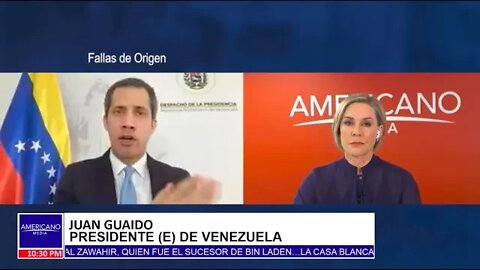 Lucia Navarro conversa con Juan Guaidó