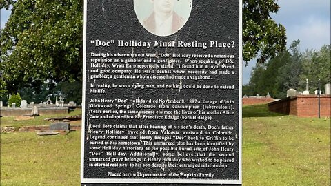 Could This be the real Doc Holiday grave location?