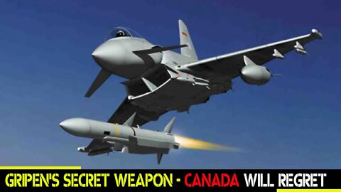 🔴 SAAB JAS Gripen 39 Has a Secret Weapon That Makes Canada Regret !