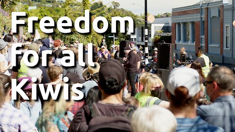 Freedom for all Kiwis - Nelson NZ 16 October 2021