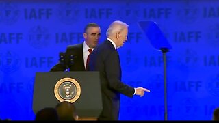 Biden Gets Lost On Stage Again