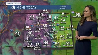 Sunny and warmer Sunday across Colorado